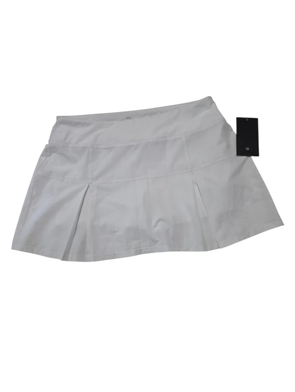 Etonic Athletic White Pleated Woven Skort Sz L